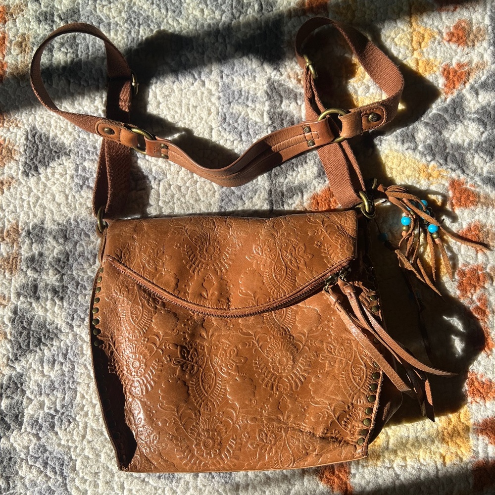 The Sak Brown Crossbody Bag